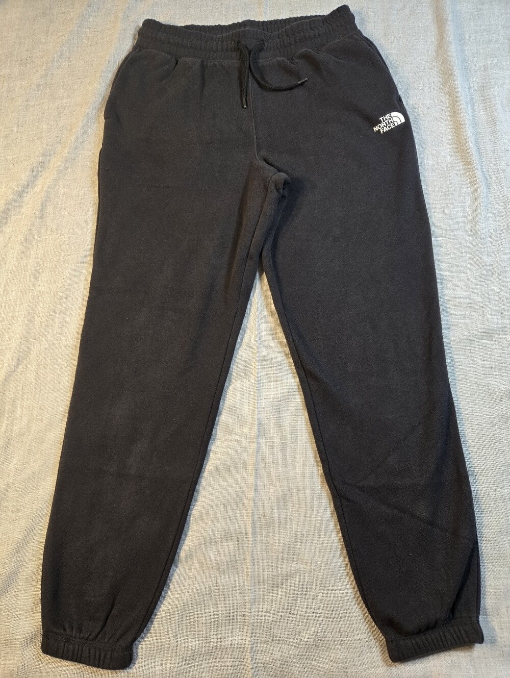 The North Face Women's Small Black Fleece Joggers Elastic Waistband Sweatpants